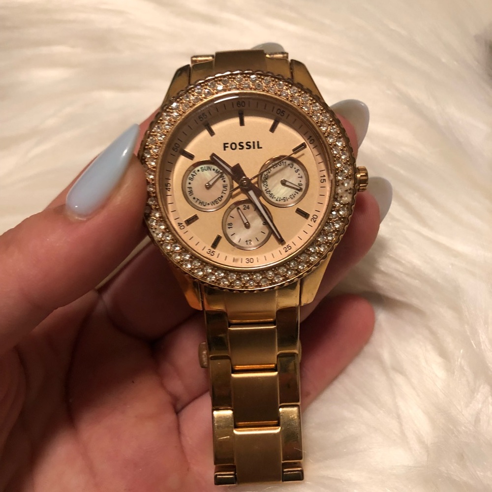 Fossil Rose Gold Watch